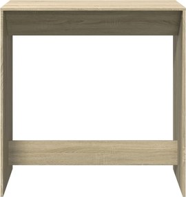 vidaXL Τραπέζι Μπαρ Sonoma Δρυς 102x50x103,5εκ. Επεξεργ. Ξύλο