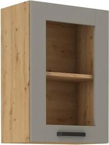 Κρεμαστό ντουλάπι Nelor 40 GS 72 1F-Γκρι σπέσιαλ - Φυσικό