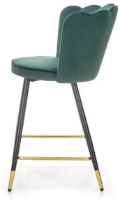 H106 bar stool, color: dark green DIOMMI V-CH-H/106-C.ZIELONY