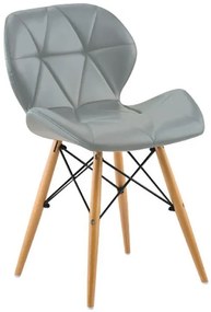 Καρέκλα Margo-Γκρι  (4 τεμάχια)