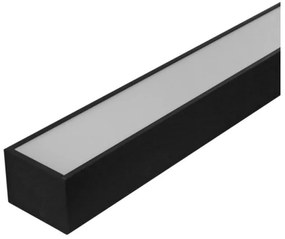 Γραμμικό Φωτιστικό LED 50W 3000K 5000lm Lumen-21-15050001-Μαύρο 21-15050001