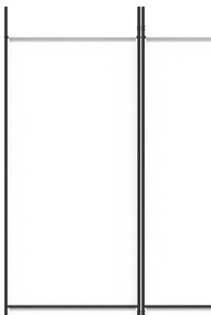 vidaXL Διαχωριστικό Δωματίου με 3 Πάνελ Λευκό 150x220 εκ. Υφασμάτινο