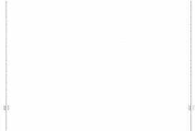 vidaXL Στύλος Περιφράξεων 44 pcs Ασημί 200 cm Ατσάλι