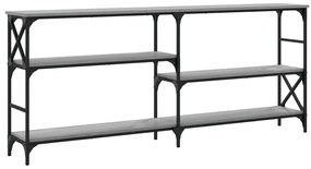 vidaXL Τραπέζι Κονσόλα Γκρι Sonoma 180x29x76,5 εκ. Επεξεργ. Ξύλο