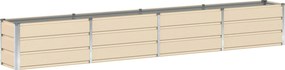 vidaXL Γλάστρα Ελεφαντόδοντο 320 x 40 x 45 cm Ατσάλι