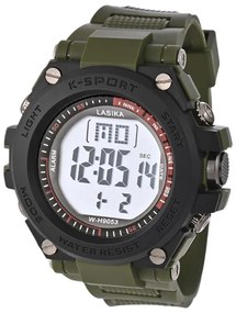 Ψηφιακό ρολόι χειρός - LS9053 - Lasika - 817346 - Green-817346_g