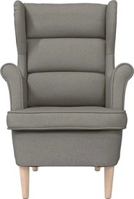 vidaXL πολυθρόνα Taupe 74x84x100 cm Ύφασμα