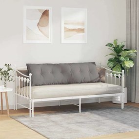 vidaXL Μαξιλάρι Πλάτης Taupe 160 x 19 x 50 εκ ύφασμα