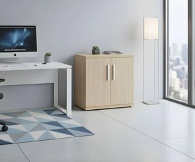 Ντουλάπα γραφείου Marbrand χαμηλή-Sonoma-Leuko