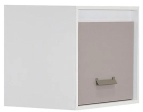MATIS Ράφι επιτοίχιο Kinder 1V Λευκό Άμμου Matis643858