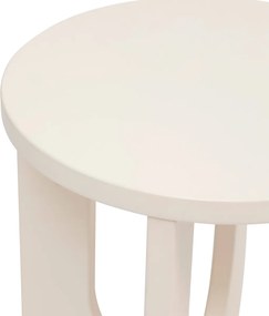 Βοηθητικό Τραπεζάκι (Φ40x50.5) A-S Bloom Ivory 206046A