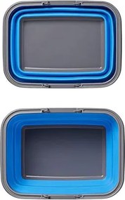 PROPLUS πτυσσόμενο καλάθι 370303, 9L, μπλε/γκρι