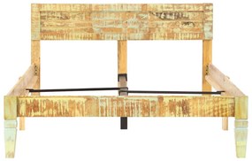 Πλαίσιο Κρεβατιού 120 x 200 εκ. από Μασίφ Ανακυκλωμένο Ξύλο - Καφέ
