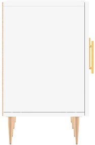 vidaXL Έπιπλο Τηλεόρασης Λευκό 150x30x50 εκ. από Επεξεργασμένο Ξύλο