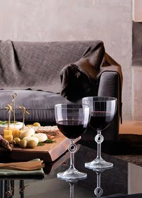 Wine Glass Set (6 Pieces) Amore-KS - 270 Transparent