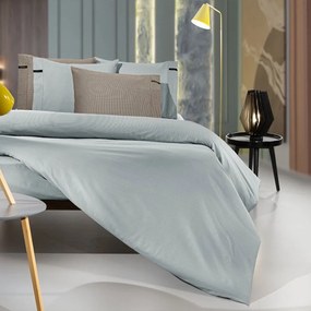 Σεντόνι Minimal Azul Guy Laroche Queen Size 240x270cm 100% Cotton Satin