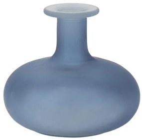 Beauty Home Γυάλινο Βάζο Emy Μπλε 12 x 10 CM – 470ml