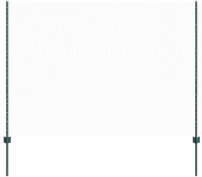 vidaXL Φράχτες  Posts 11 τμχ U-Channel Πράσινος 150 εκ Σίδερο