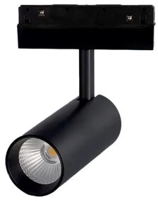 Σποτ Μαγνητικής Ράγας HUBE730B 5x9cm Led 550lm 7W 3000K Black Aca