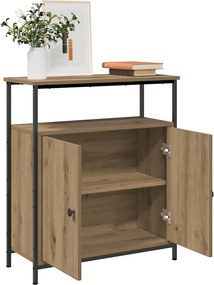 vidaXL Ντουλάπι Αρτισιανή Δρυς 70 x 30 x 80 εκ. από Επεξεργ. Ξύλο