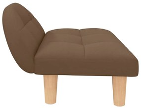 vidaXL Κρεβάτι Σκύλου Καφέ 70 x 52 x 30 εκ. Υφασμάτινο