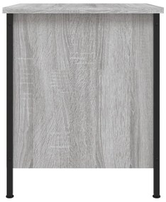 vidaXL Κομοδίνο Γκρι Sonoma 40 x 42 x 50 εκ. από Επεξεργασμένο Ξύλο