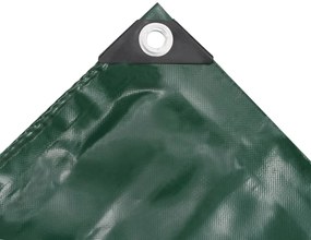 vidaXL Μουσαμάς Πράσινος 2,5 x 3,5 μ. 650 γρ./μ.²