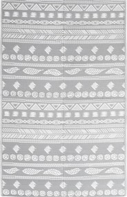 vidaXL Χαλί εξωτερικού χώρου ARAKIL Γκρι 160x230 cm PP