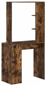 vidaXL Γραφείο Καπνιστή δρυς 78.5 x 37 x 154.5 εκ Επεξεργασμένο ξύλο