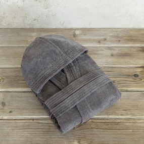 Μπουρνούζι Nima Zen Midnight Grey Γκρι SMALL