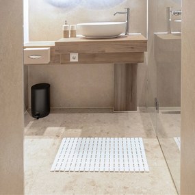 Nora Αντιολισθητικό Πατάκι 39x69cm White Sealskin