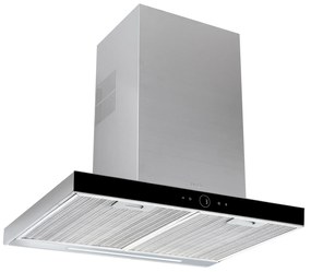 Teka DLH 686 T Ecopower Inox/Μαύρο Κρύσταλλο Απορροφητήρας Καμινάδα Τοίχου 60cm Εγγύηση 2+1 Χρόνια