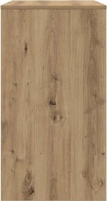 vidaXL Γραφείο Artisan Oak 77.5 x 43 x 79 εκ. Επεξεργασμένο ξύλο