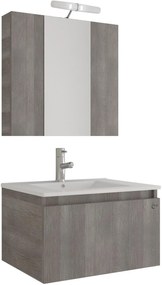 Bathroom Set LIBERTY 60 Γκρί Ανοιχτό