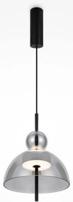 Κρεμαστό Φωτιστικό Οροφής LED 12W Γυαλί 32cm Bangkok Maytoni MOD185PL-L6B3K4 Φιμέ/Smoke