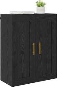 vidaXL Επιτοίχιο ντουλάπι Μαύρη Οξυά 69,5 x 34 x 90 εκ.