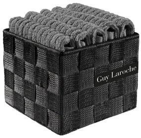 Πετσέτες Δώρου (Σετ 5τμχ) Guy Laroche Be My Guest Anthracite