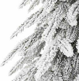 vidaXL Τεχνητό Χριστουγεννιάτικο Δέντρο Λευκό 86 x 86 x 210 εκ.