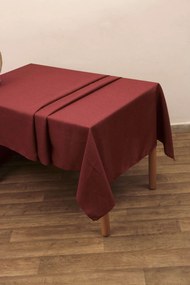 Τραπεζομάντηλο 85x85 Ίζι Μπορντώ Viopros