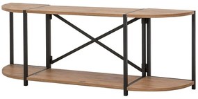 Έπιπλο Τηλεόρασης Sky Rafix 863SPH5133 138x35x47cm Pine-Black