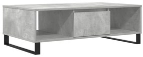 vidaXL Τραπεζάκι Σαλονιού Γκρι Σκυρ. 104x60x35 εκ. Επεξεργασμένο Ξύλο