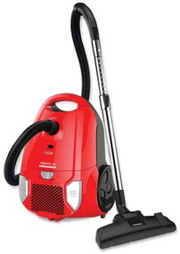 HEINNER HVC-MRD1400 Ηλεκτρική Σκούπα 700W με Σακούλα 3lt Κόκκινη