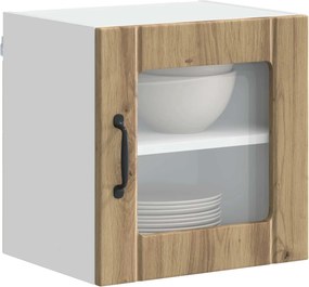 vidaXL Ραφιέρα τοίχου LUCCA 2 pcs Artisan Δρυς Επεξεργασμένο Ξύλο