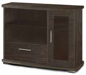 Έπιπλο τηλεόρασης σε χρώμα βέγγε 90x42x70  SB 26-WENGE