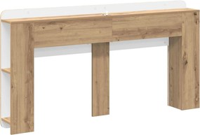 vidaXL Κρεβάτι με Κεφαλάρι Artisan Δρυς 160 cm Επεξεργασμένο Ξύλο