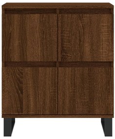 vidaXL Μπουφές Καφέ Δρυς 60x35x70 εκ. από Επεξεργασμένο Ξύλο