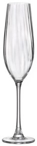 Ποτήρι Κολωνάτο Flute 260ml Columba Optic - Crystal Bohemia - 6 ΤΜΧ