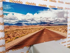 Εικόνα δρόμου στην έρημο - 120x60
