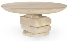 Τραπεζάκι Καφέ Home ESPRIT Ξύλο από Μάνγκο 80 x 80 x 39 cm