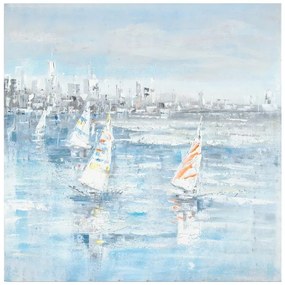 Πίνακας σε καμβά Watery Inart 100x3x100εκ 100x3x100 εκ.